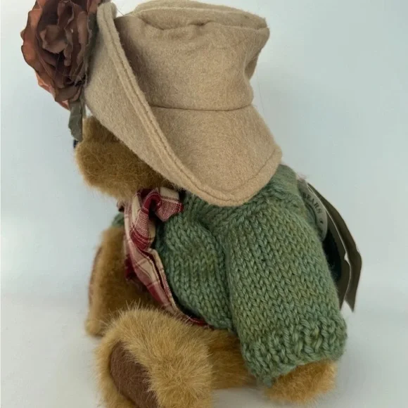 Mrs. Trumbull Boyd’s Bear Jointed Plush JB Bean RETIRED Collectible Teddy Bear - Picture 6 of 10